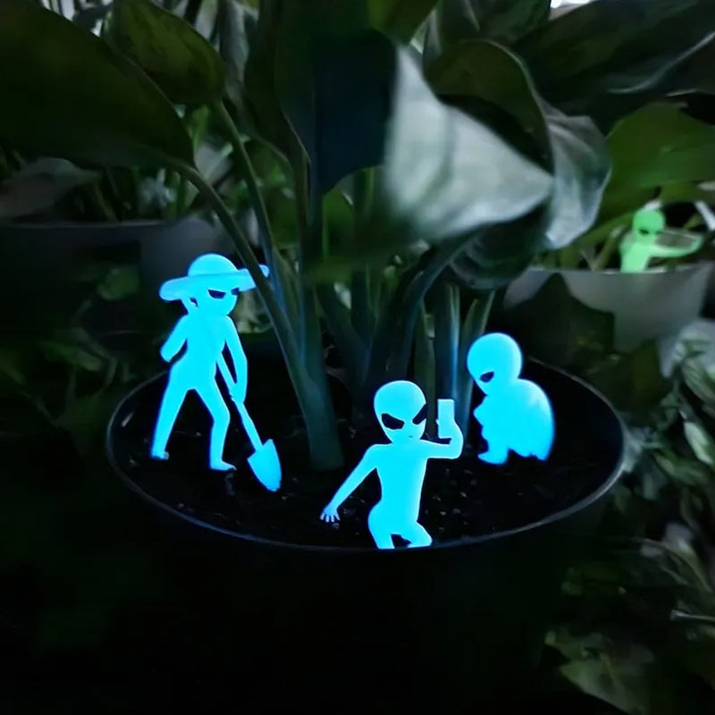 Cute Glow In The Dark Plant Accessory