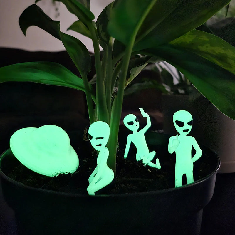 Cute Glow In The Dark Plant Accessory
