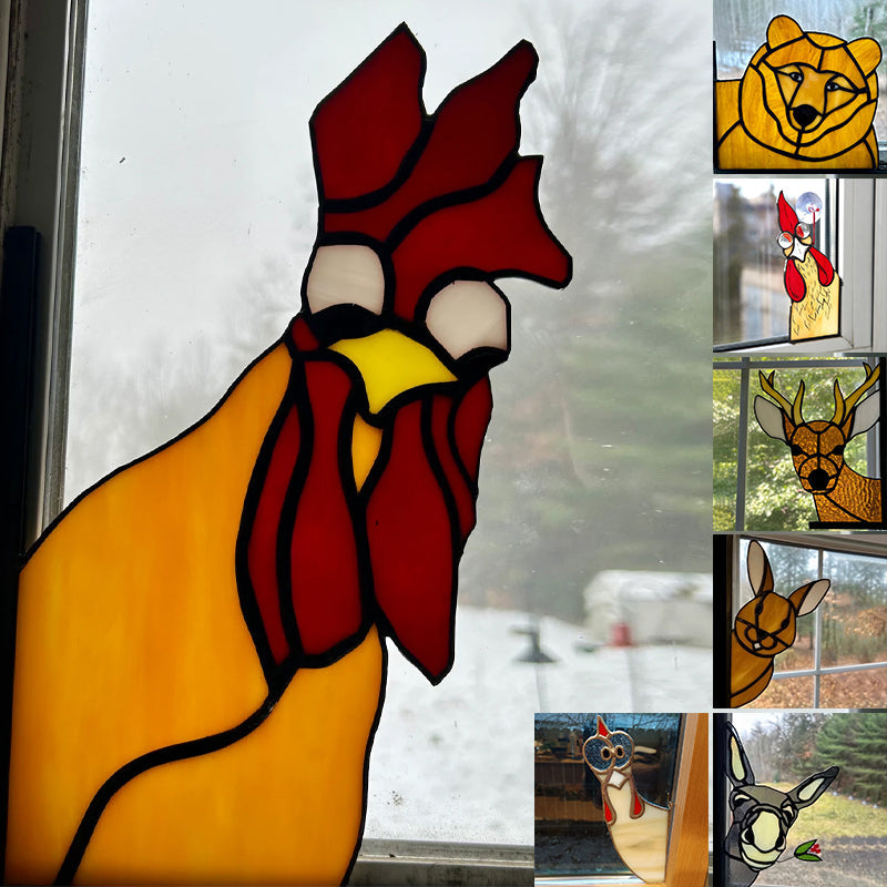 Funny Window Corner Decor