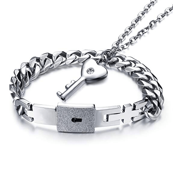 Clapfun™Heart Lock Bracelet & Necklace