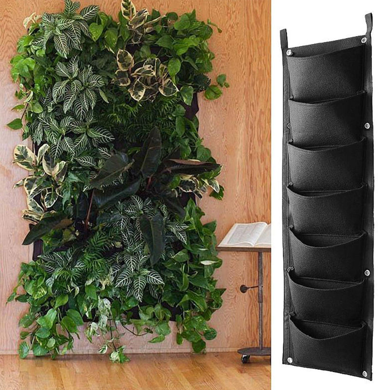 Garden Wall Planter Grow Bags for Indoor Outdoor