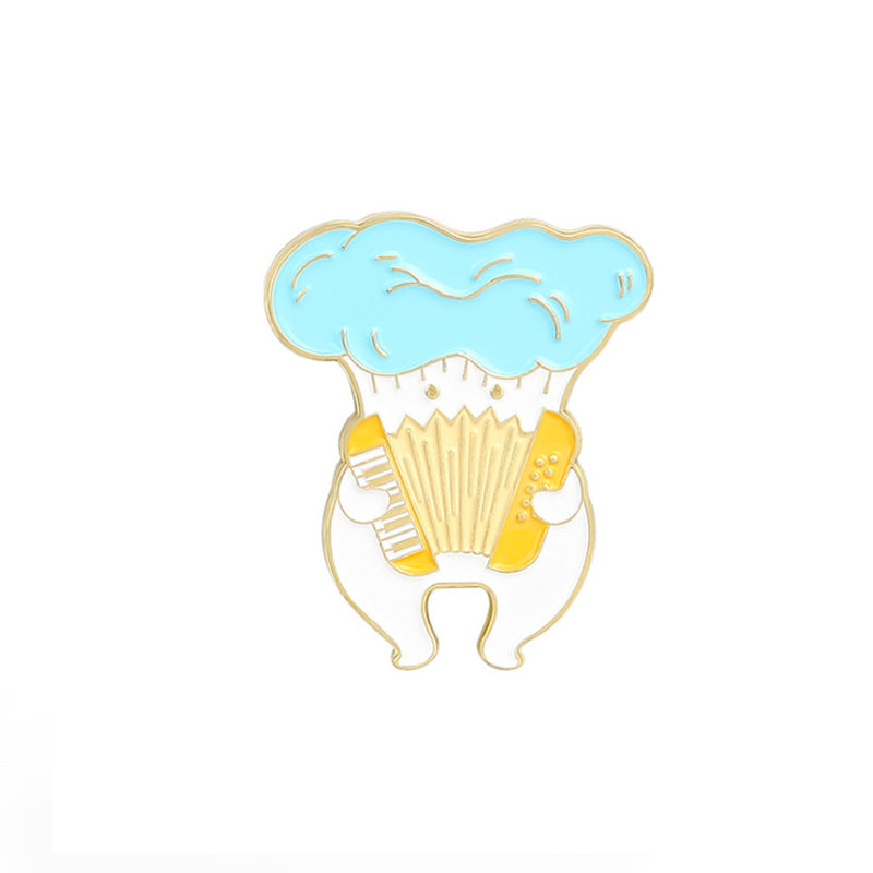 Creative Cartoon Mushroom Pin