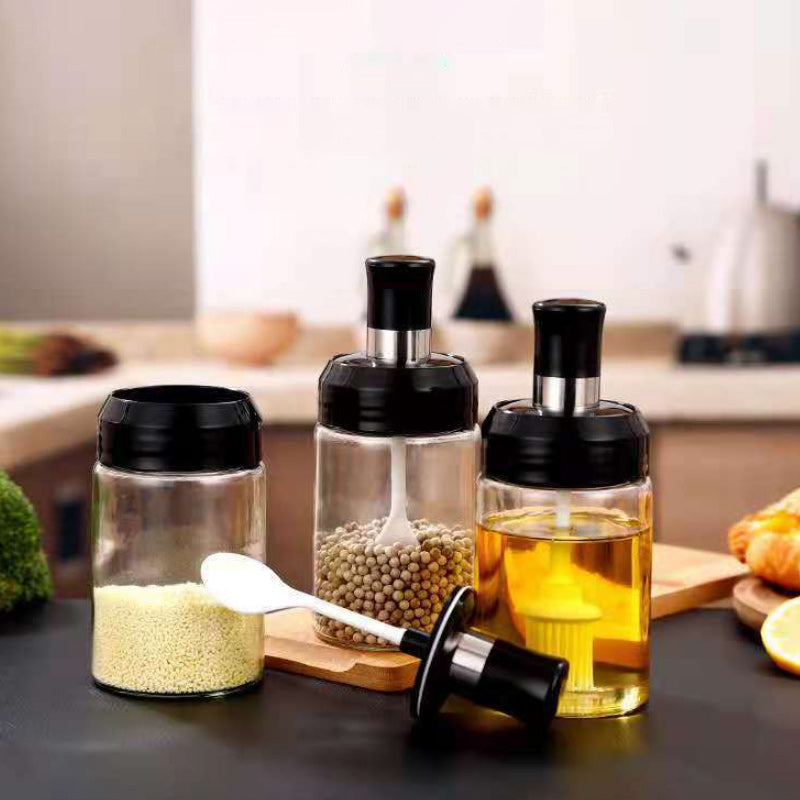 Seasoning Jar with Spoon