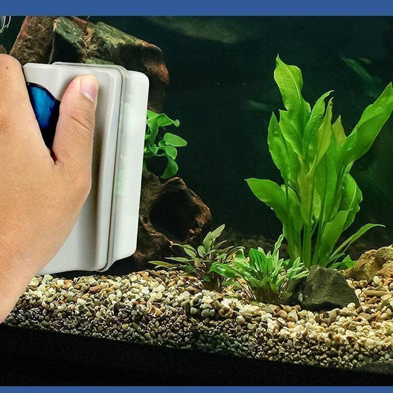 Fish Tank Magnetic Double Sides Brush
