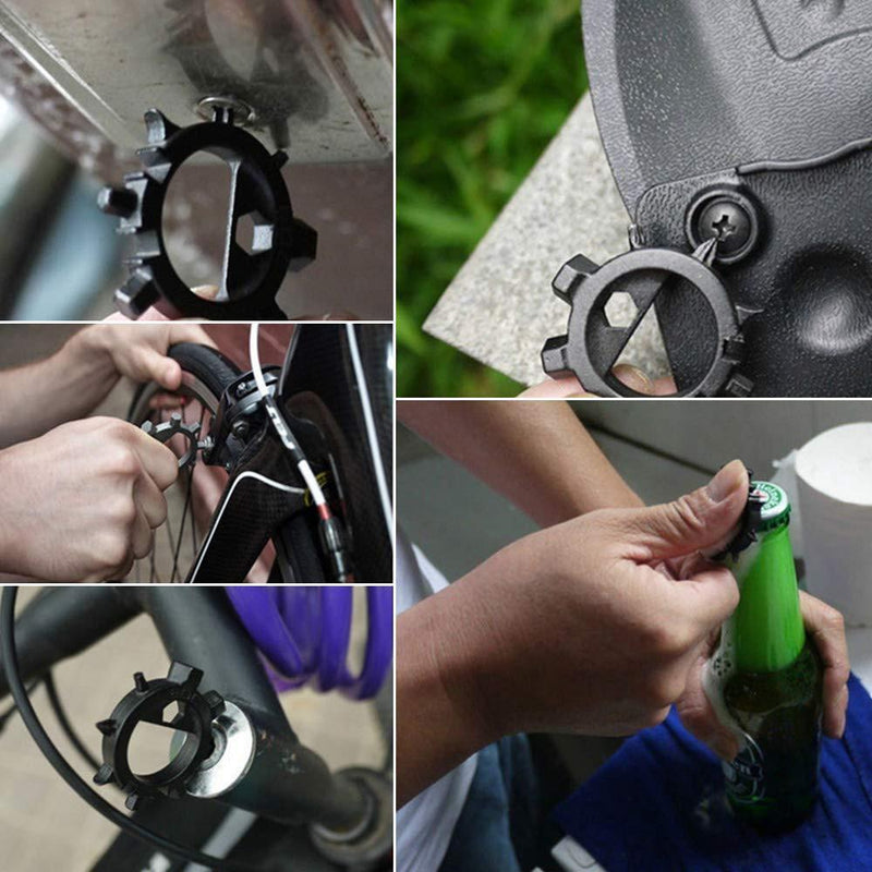 12-in-1 Gear Stainless Steel Sunflower Multi-tool