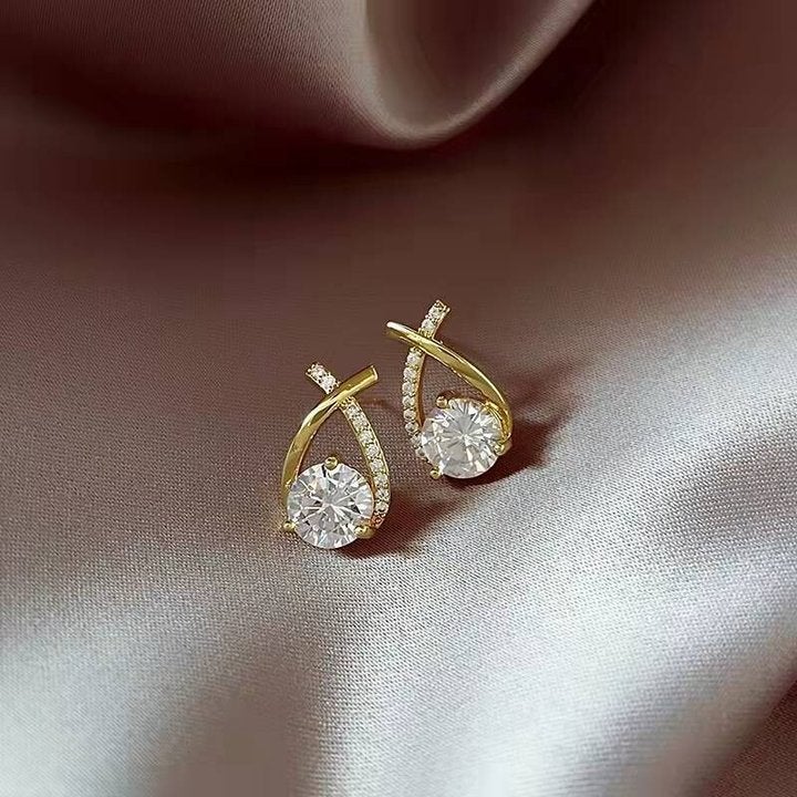 Mermaid Tall Stud Earrings