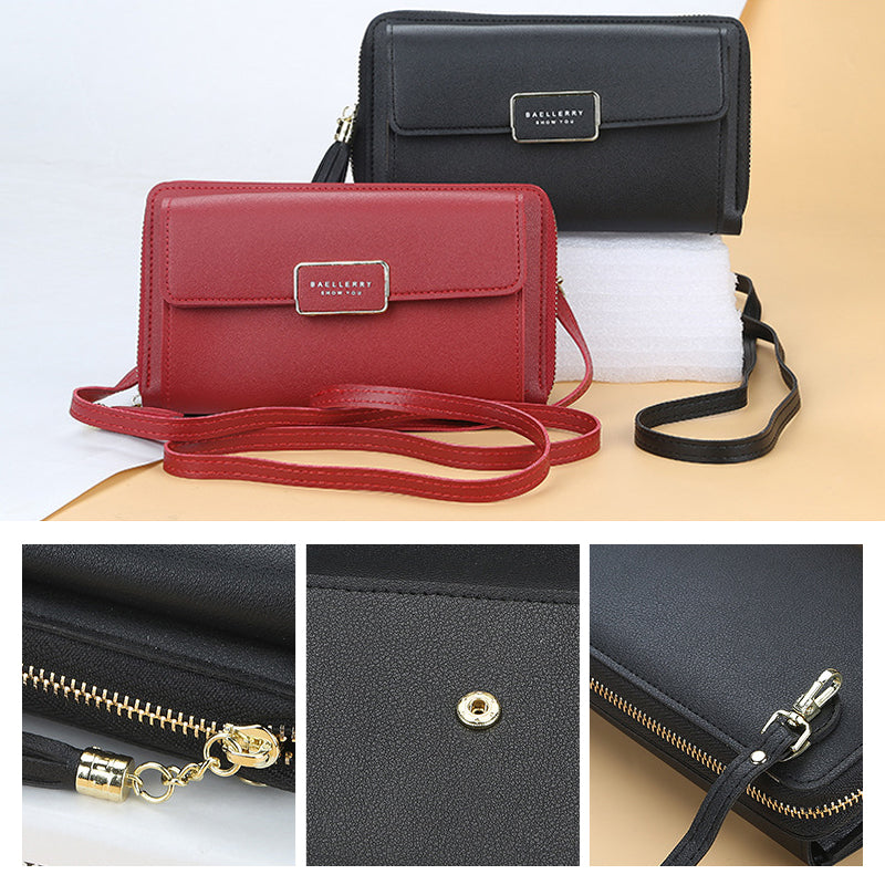 Large Capacity Crossbody Cell Phone Bag