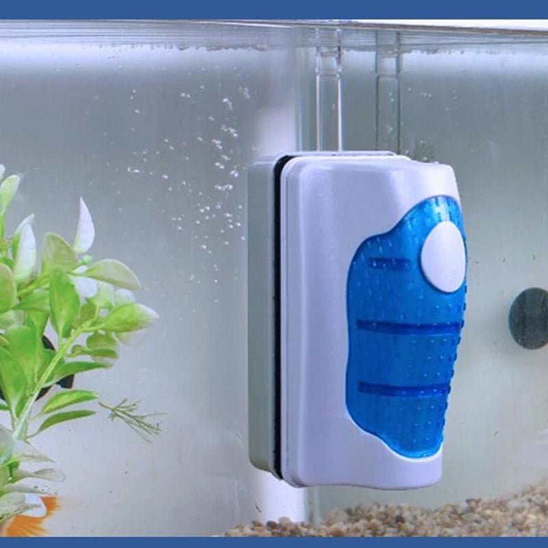Fish Tank Magnetic Double Sides Brush
