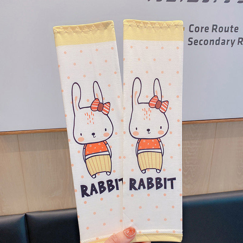 Sun Protection Cartoon Cooling Arm Sleeves for Children