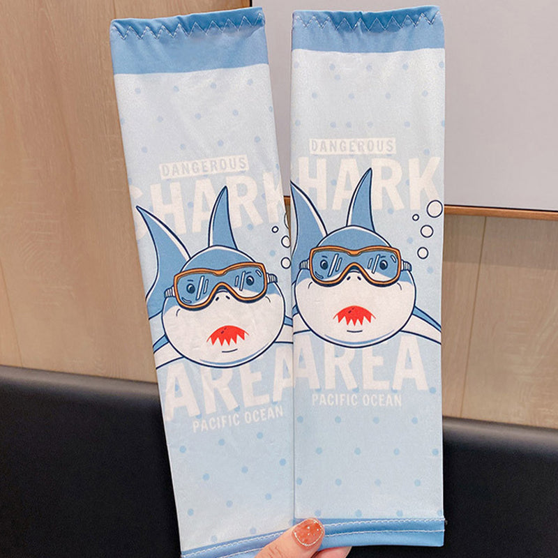 Sun Protection Cartoon Cooling Arm Sleeves for Children