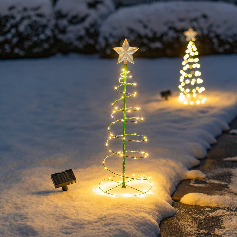 Solar LED Christmas Tree Decoration