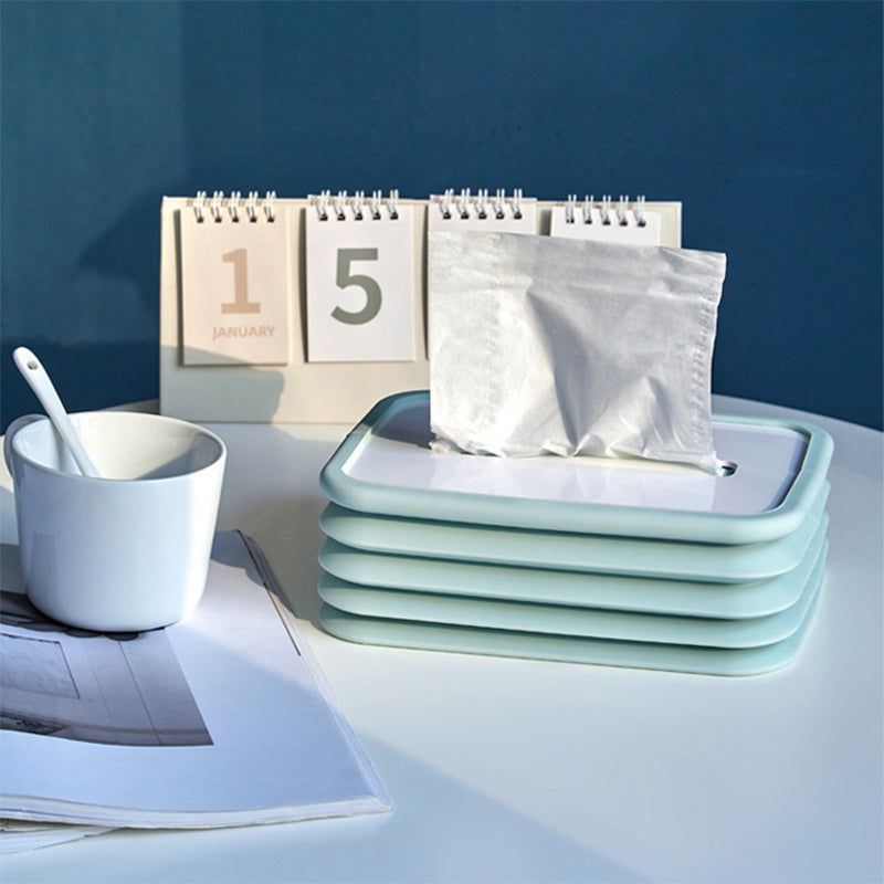 Silicone Foldable Tissue Box