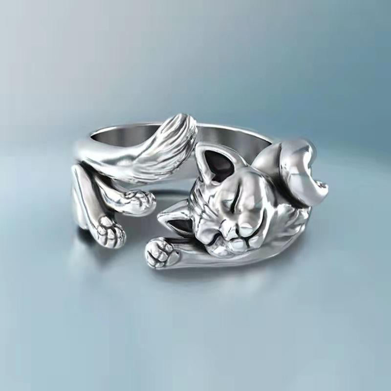 Clapfun™Cat Lovers Cat Ring