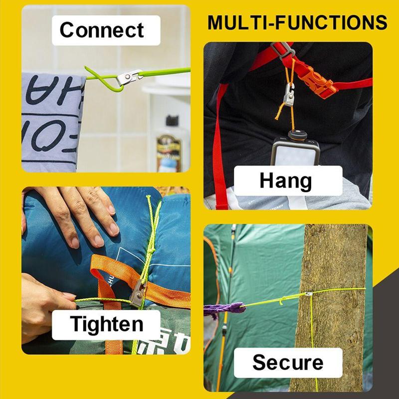 Clapfun™ Tent Automatic Lock Hook (4pcs/pack)
