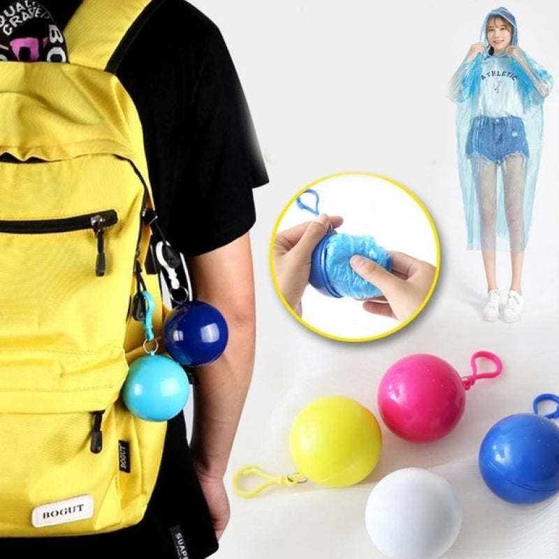 Portable Disposable Raincoat Ball