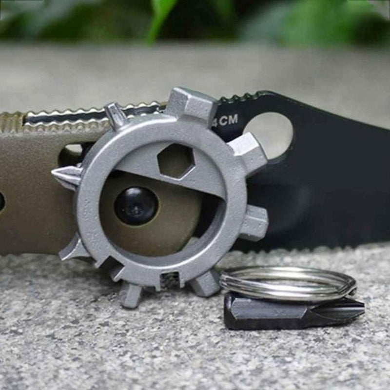 12-in-1 Gear Stainless Steel Sunflower Multi-tool