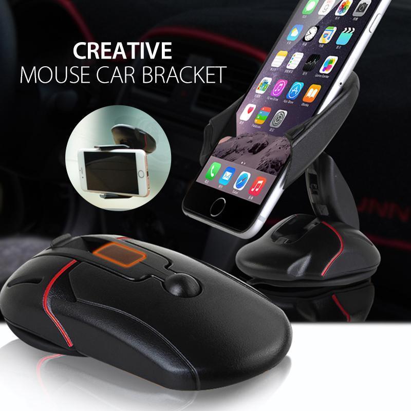Clapfun™ Rotating Mouse Phone Holder Car Bracket