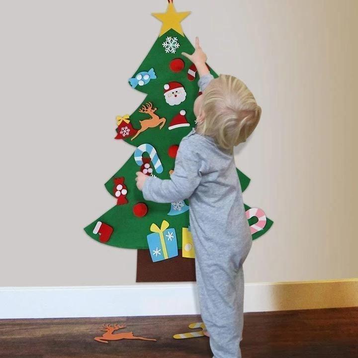 DIY Felt Christmas Tree (Best Gift For Children)