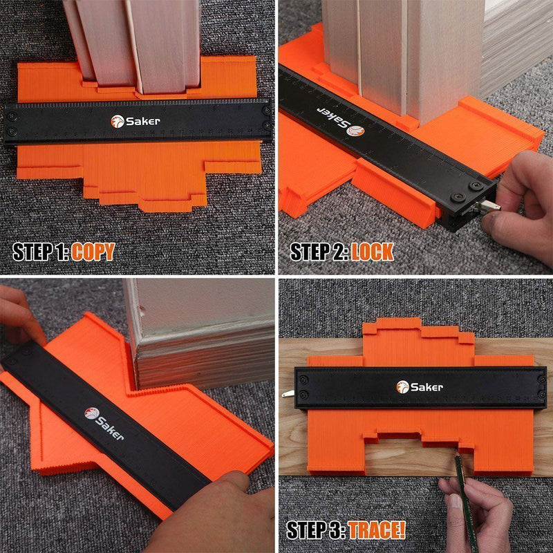 Saker Contour Gauge Profile Tool