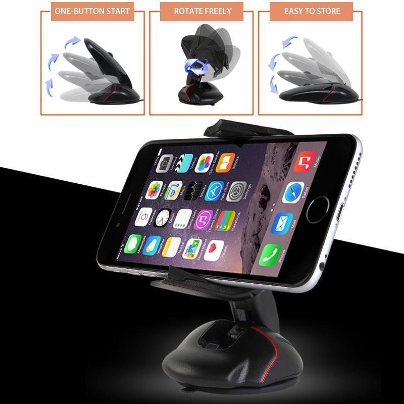 Clapfun™ Rotating Mouse Phone Holder Car Bracket