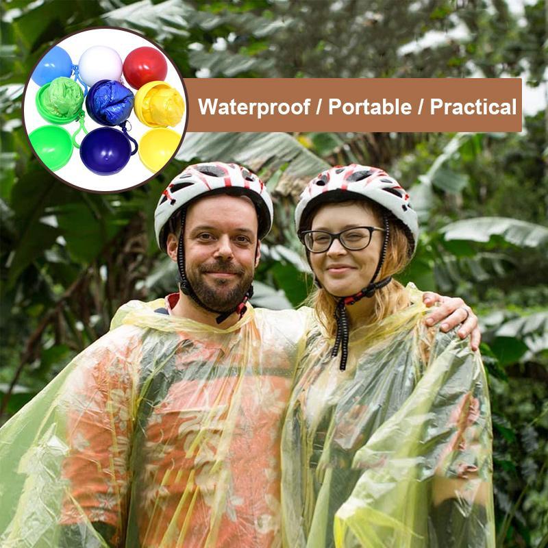 Portable Disposable Raincoat Ball