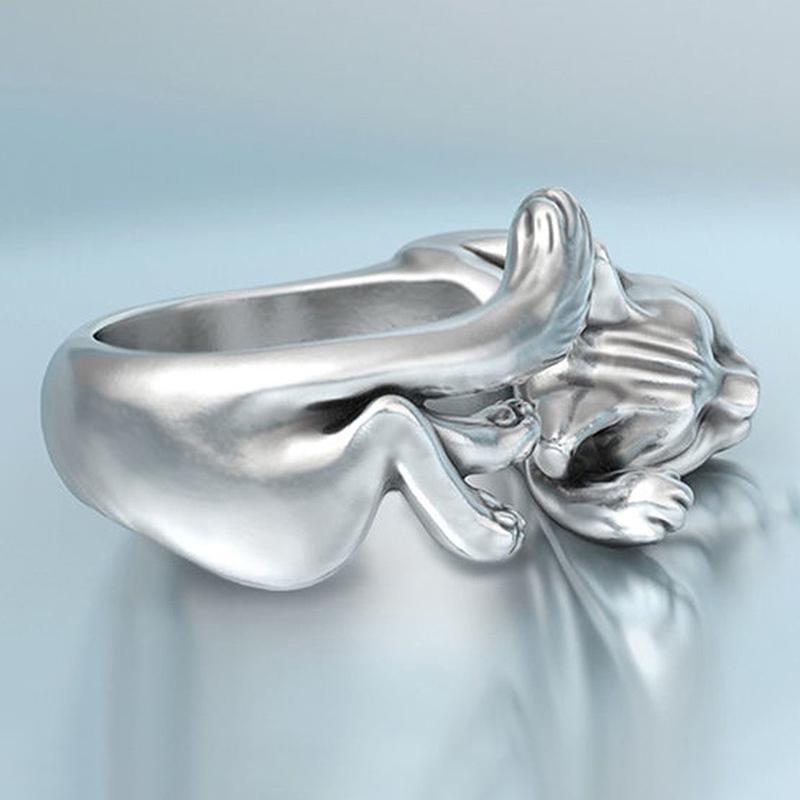 Clapfun™Cat Lovers Cat Ring