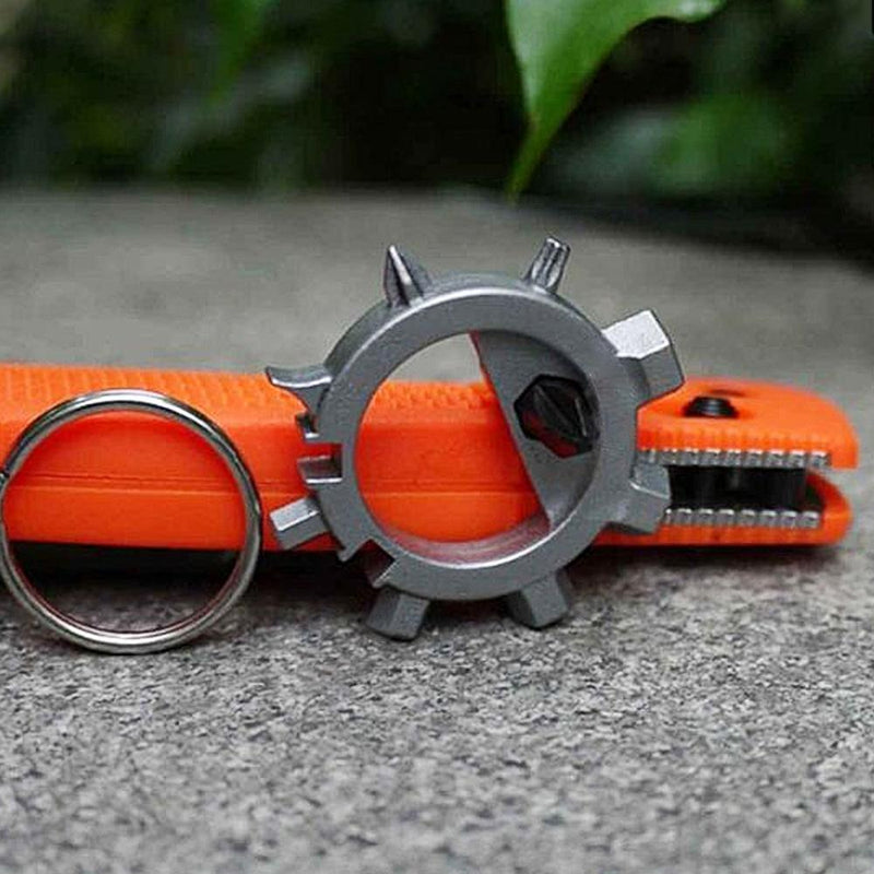 12-in-1 Gear Stainless Steel Sunflower Multi-tool