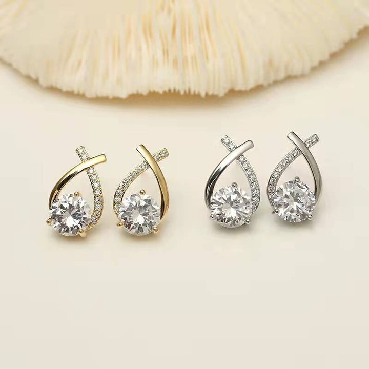 Mermaid Tall Stud Earrings