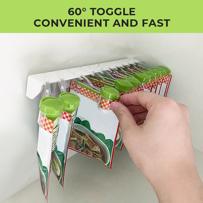 Seasoning Bag Wall Storage Rack