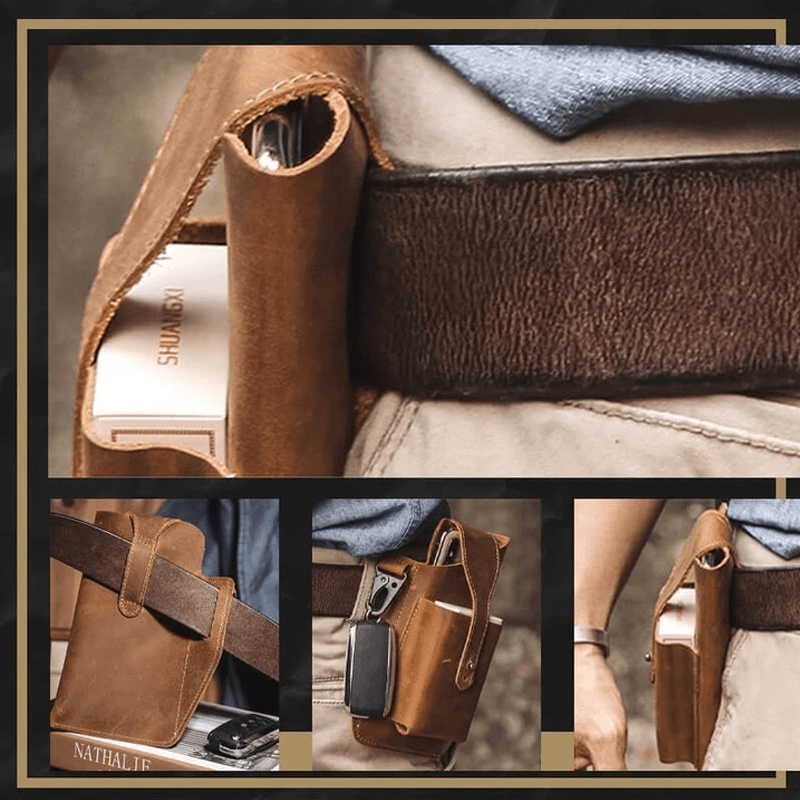 Clapfun™ Retro Belt Waist Men's Bag