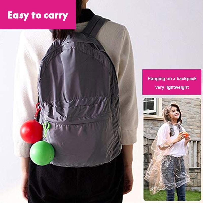 Portable Disposable Raincoat Ball
