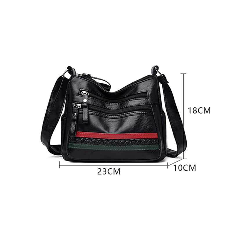 Capacity Soft Leather Bag