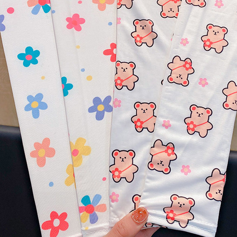 Sun Protection Cartoon Cooling Arm Sleeves for Children