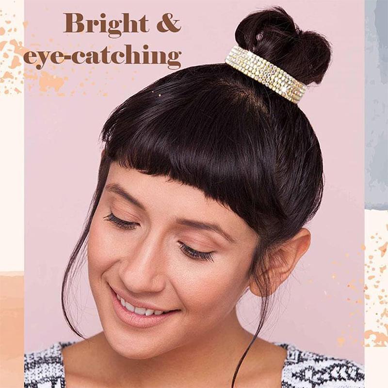 Elegant Headdress With Rhinestone Pom Pom