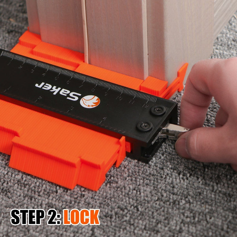 Saker® Contour Gauge Profile Tool