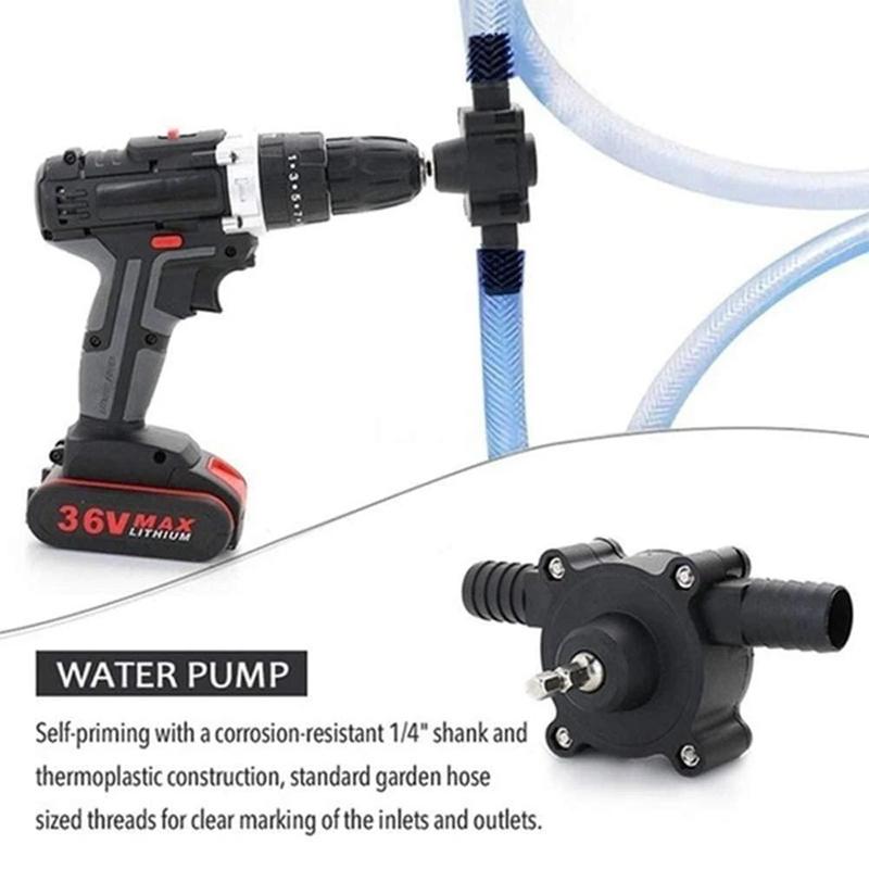 Clapfun™ Hand Electric Drill Drive Self Priming Water Transfer Pump