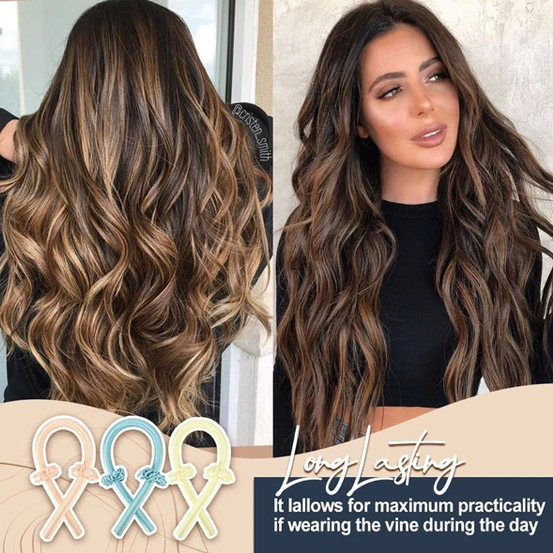 Heatless Hair Curling Wrap Kit