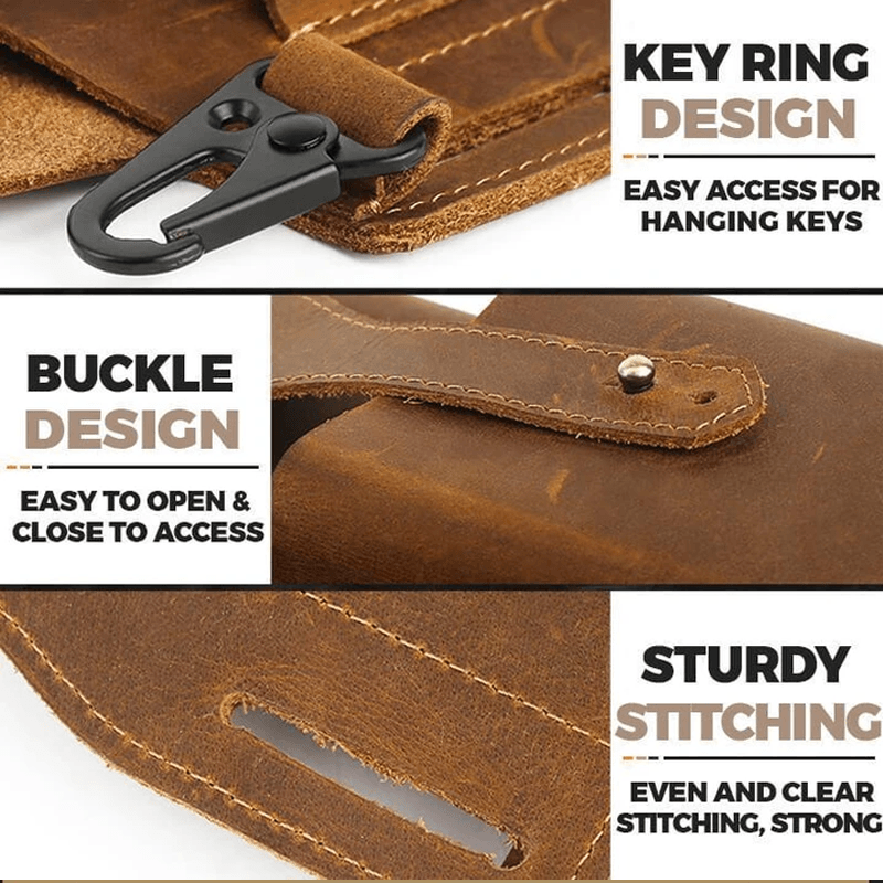 Clapfun™ Retro Belt Waist Men's Bag