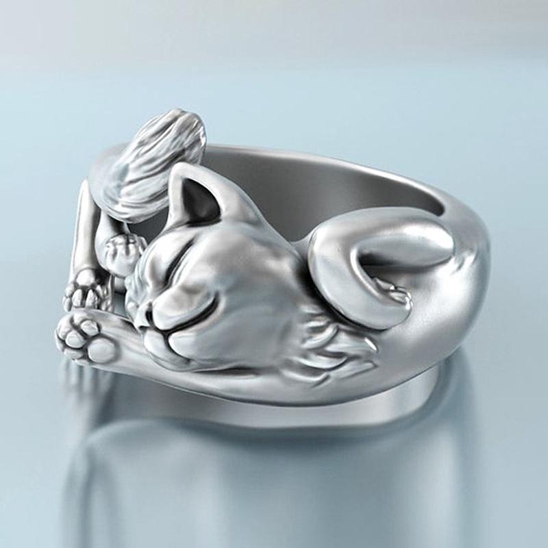 Clapfun™Cat Lovers Cat Ring