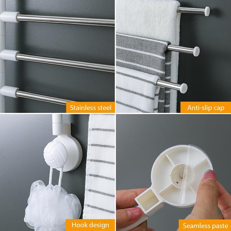 Clapfun™ Rotary Towel Rack