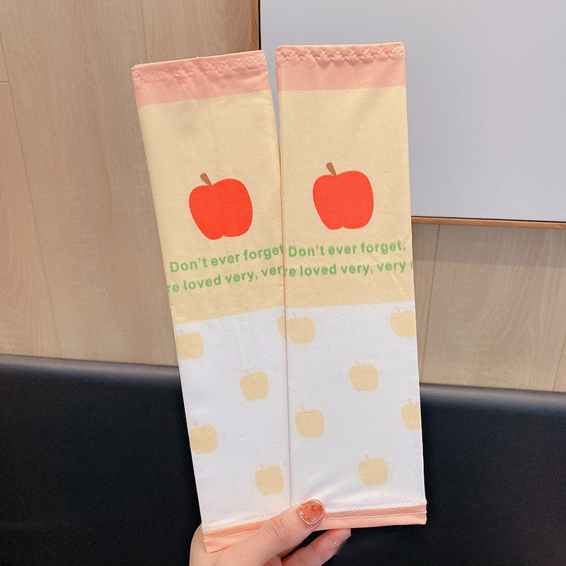 Sun Protection Cartoon Cooling Arm Sleeves for Children
