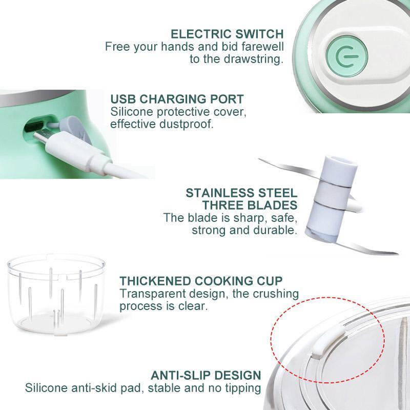 Clapfun™ Electric Mini Chopper