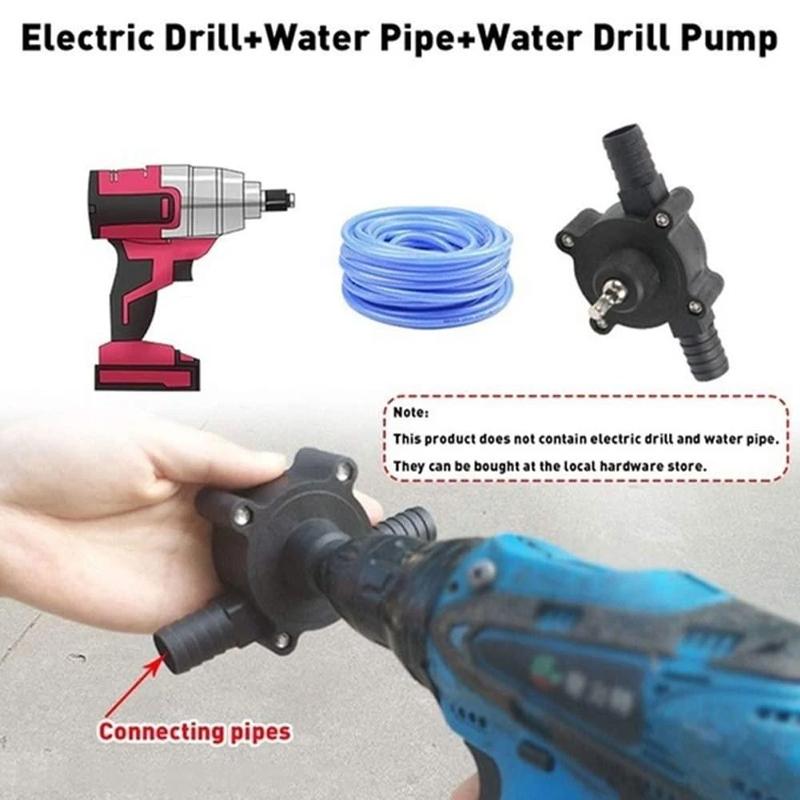 Clapfun™ Hand Electric Drill Drive Self Priming Water Transfer Pump