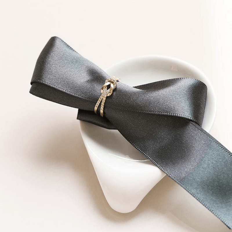 Clapfun™ Friendship Love Knot Ring