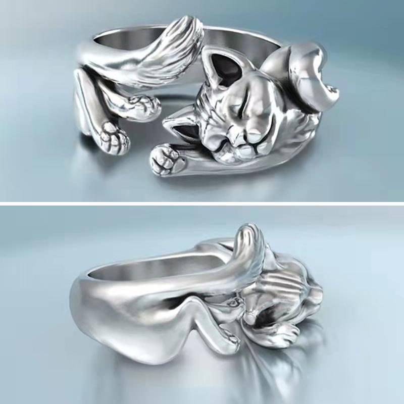 Clapfun™Cat Lovers Cat Ring