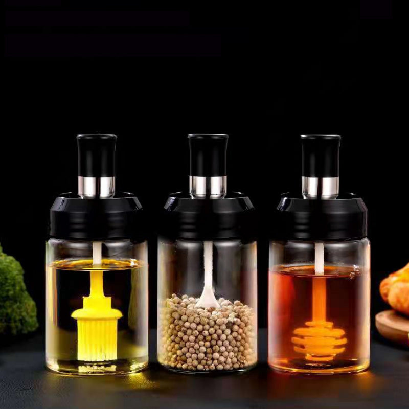 Seasoning Jar with Spoon