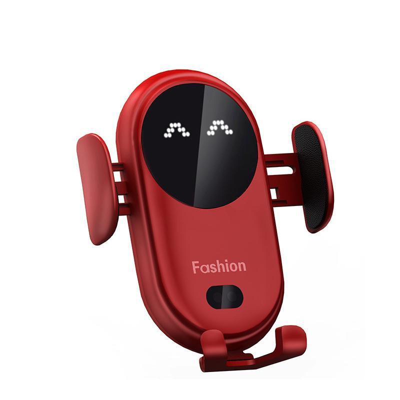 Smart Wireless Auto-Sensing Car Phone Holder Charger