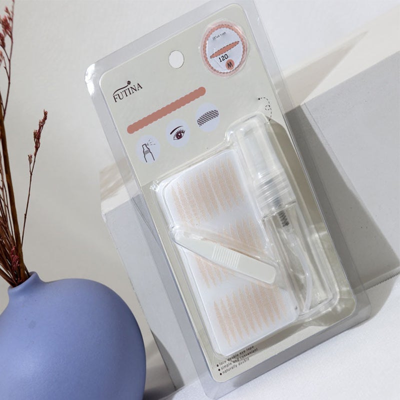 Invisible Eye-Lifting by Sticked