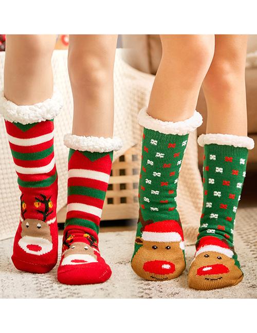 Chunky Printed Christmas Floor Socks