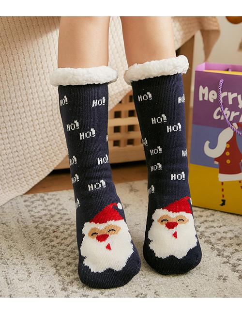 Chunky Printed Christmas Floor Socks